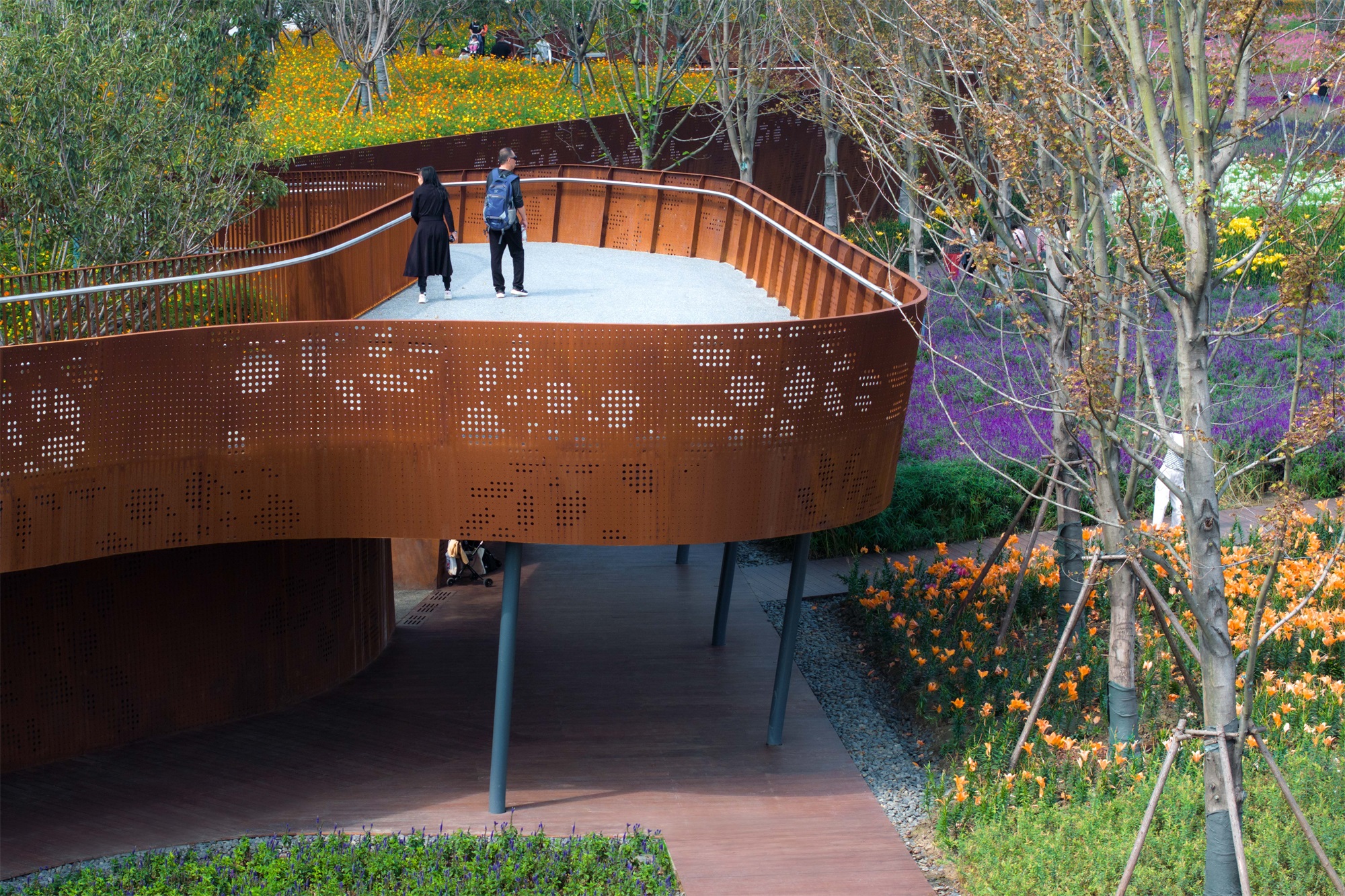 第十四届中国(合肥)国际园林博览会项目百花园设计丨中国合肥丨北京多义景观规划设计事务所,北京林业大学园林学院-29