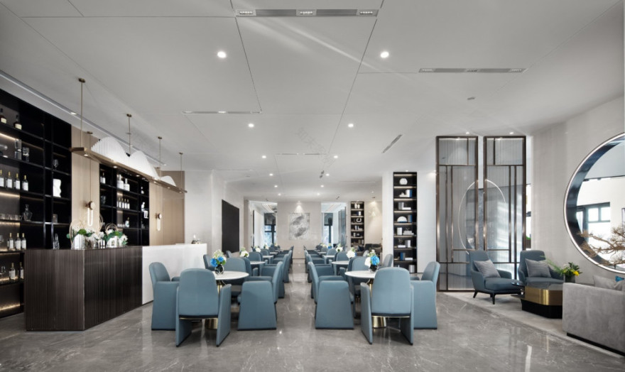 振业·深河湾营销中心软装设计及工程丨中国河源丨深圳市伊派室内设计有限公司-13