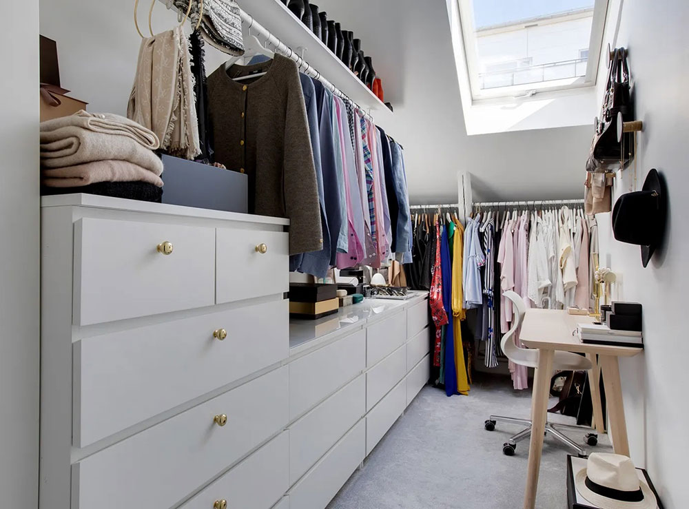 瑞典优雅公寓设计，浪漫倾斜屋顶与现代装饰的完美融合-17