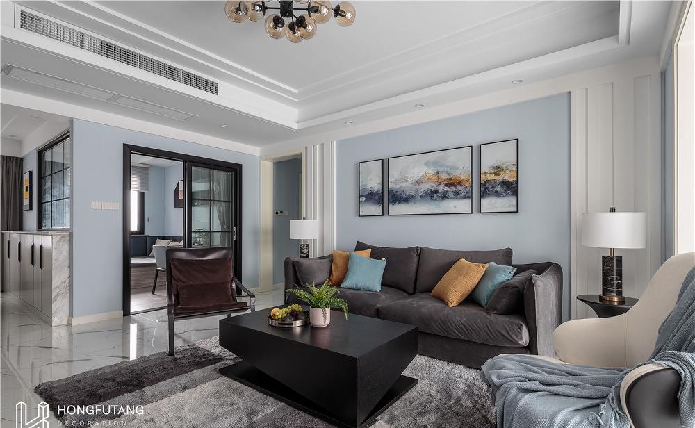 玄关改造,飞行棋客厅,活力空间-6