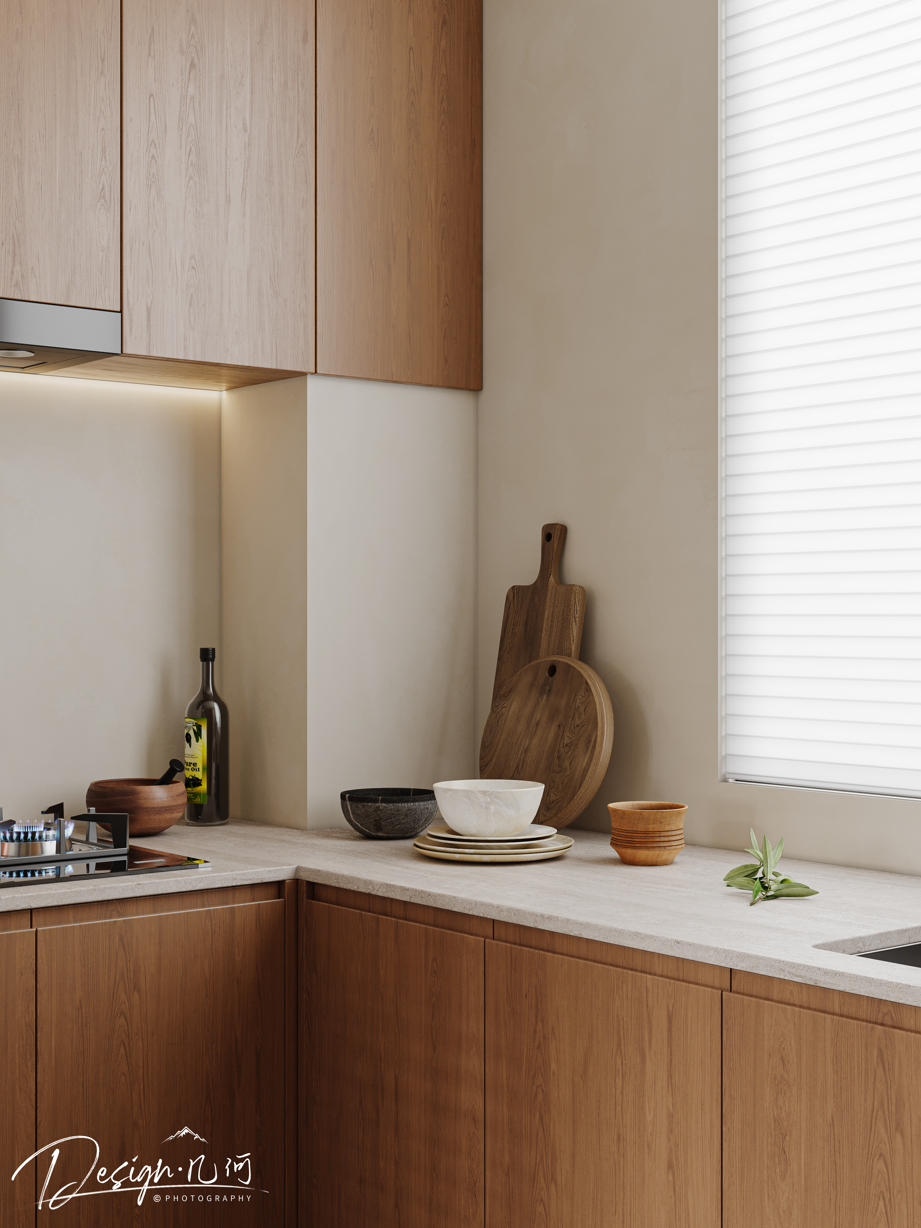 几何空间视觉表现 | 天玺湾中古风客餐厅（日景篇）-34