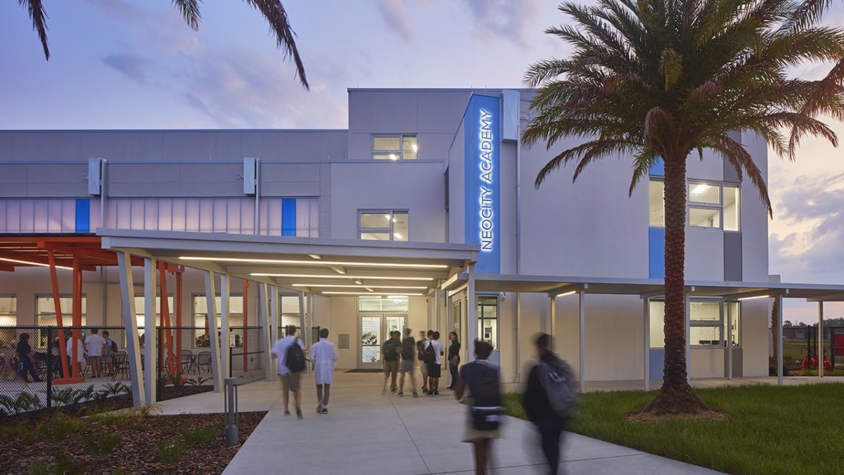 佛罗里达首座零能耗学校·NeoCity Academy丨肯尼亚基西丨Little-9