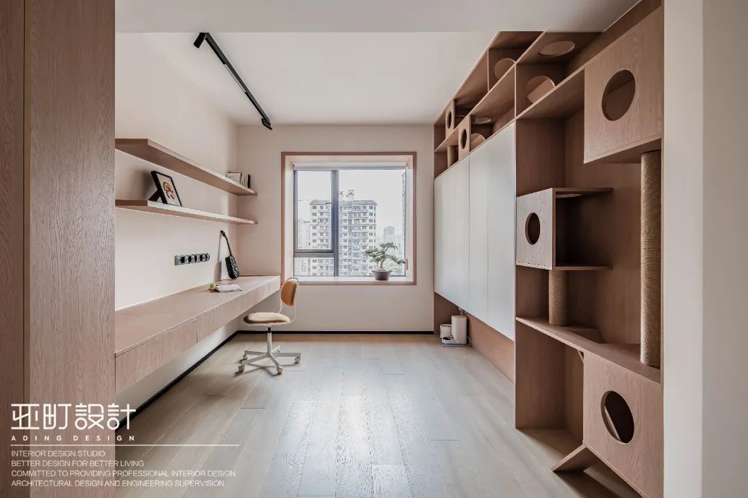 猫爬架与工作室的完美融合丨亚町设计-37