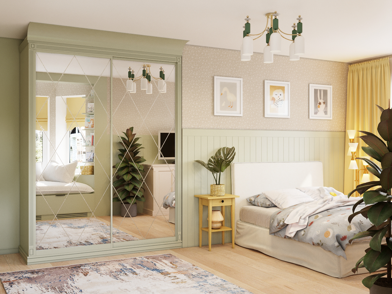 女孩专用的宽敞卧室丨俄罗斯丨Anastasia Ferreira-4