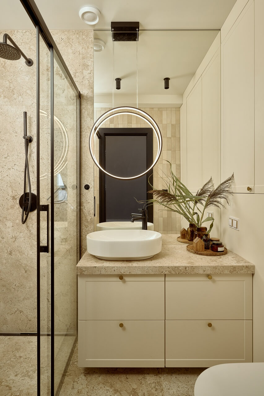 Apartament w stylu urban jungle na obrzeżach Wrocławia dla rodziców i dwóch córek - PLN Design-12