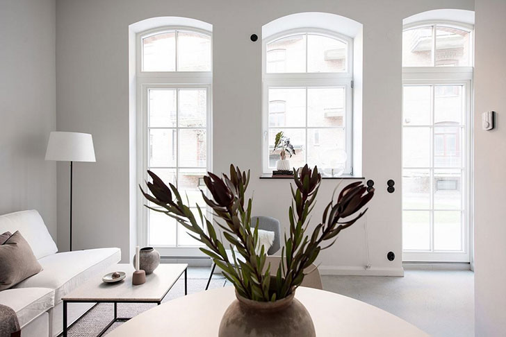 斯德哥尔摩一居室公寓 | 柔美室内设计-7