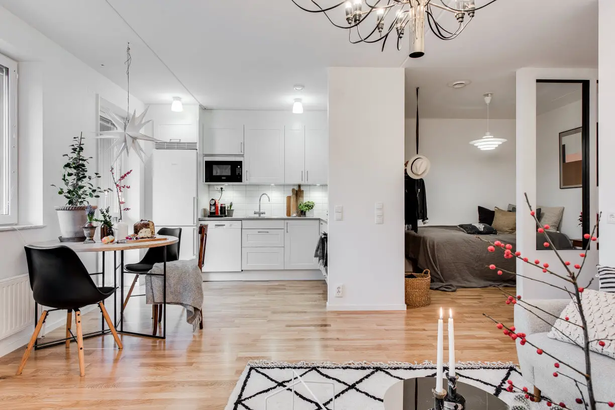 41 平米极致空间优化，一居变二居的创意设计-4