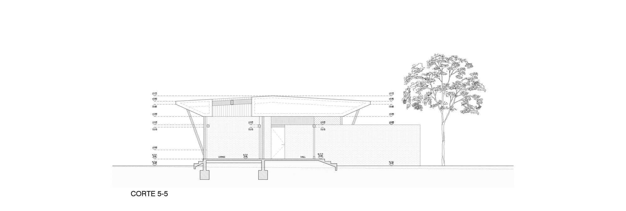 弧形墙屋丨智利-14