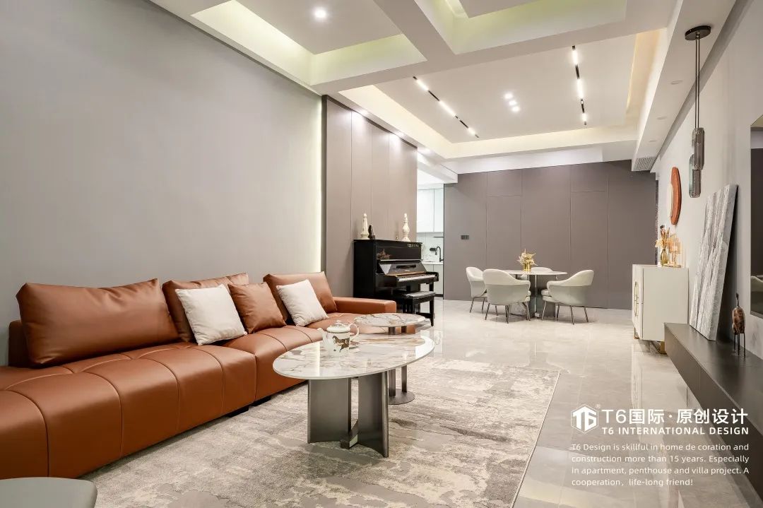 145㎡老房逆袭,现代轻奢四室两厅两卫丨中国上海丨T6 国际设计-23