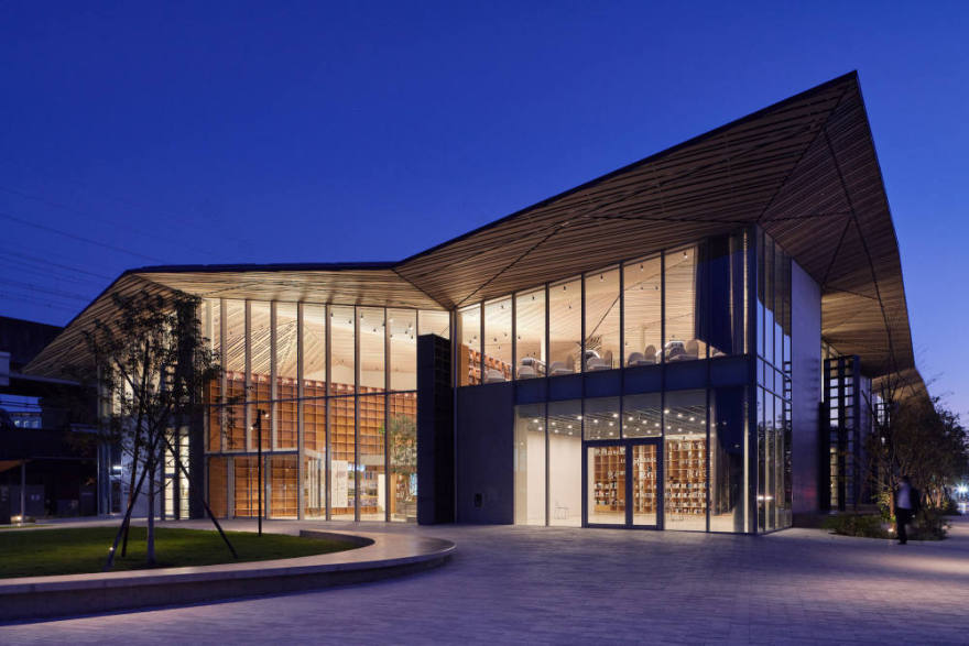 日本 Nasushiobara 市图书馆 | 融入森林元素,打造多感官学习空间-50