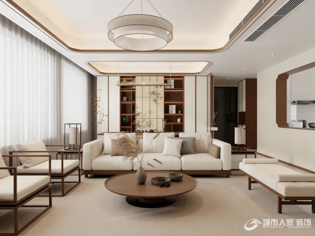 城市人家||金港湾府180㎡，烟火里的东方雅聚-15