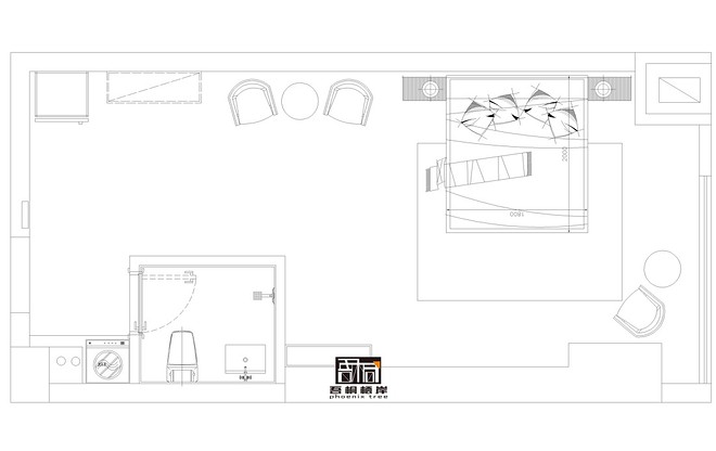 8万元一居40平米装修案例-8