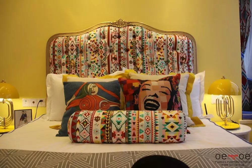 新福港样板房--彩色波普风格-14