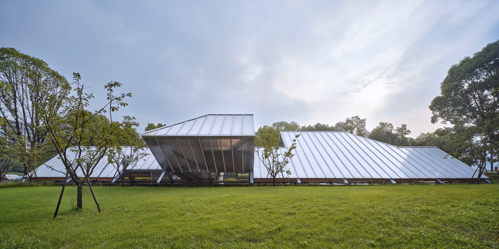 杭州滨江公共空间·银杏驿与大桥驿丨中国杭州丨同济原作设计工作室-41