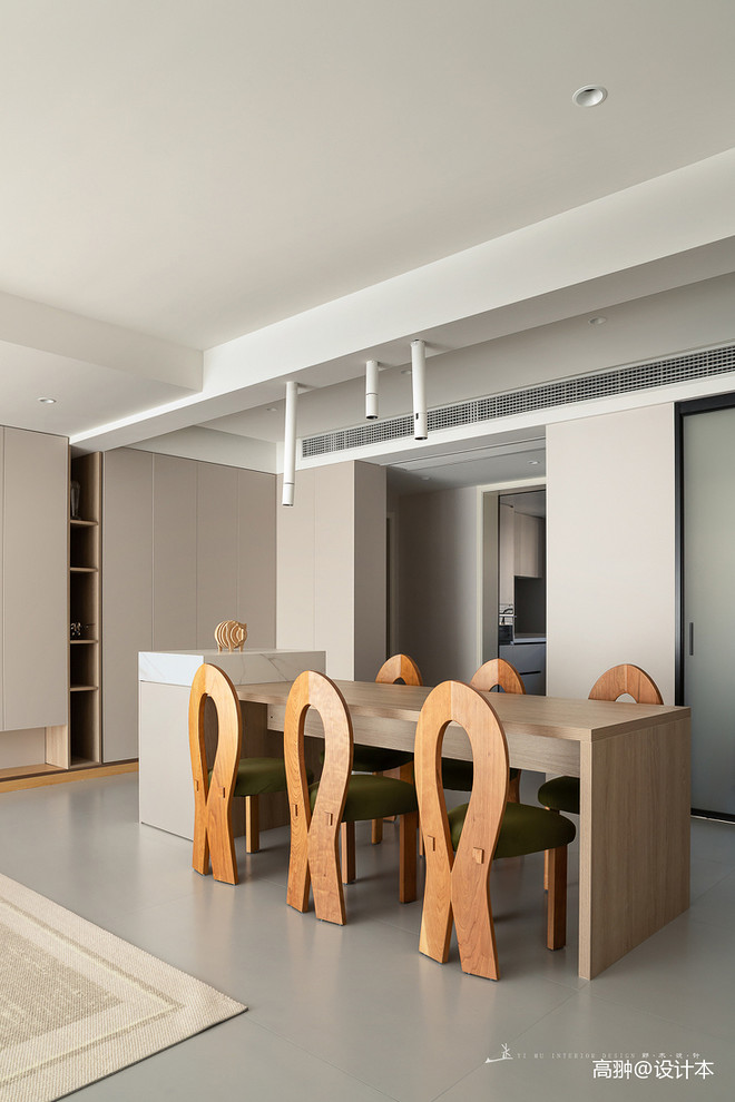 35万元三居125平米装修案例_效果图 - YM黟木 | 125㎡现代奶油风 - 设计本-16