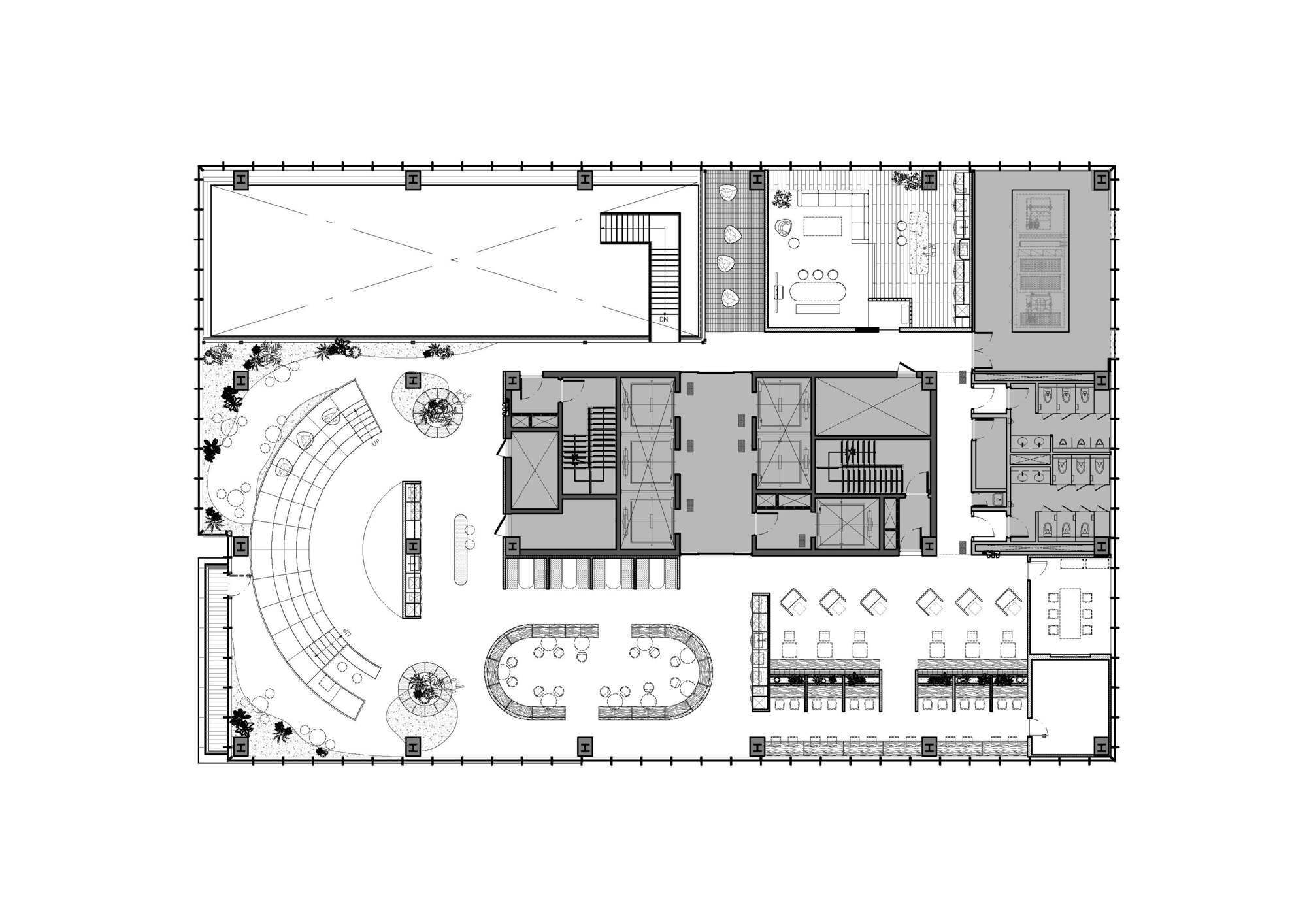 屋瓦兄弟公司办公室丨韩国城南市丨unseenbird-48