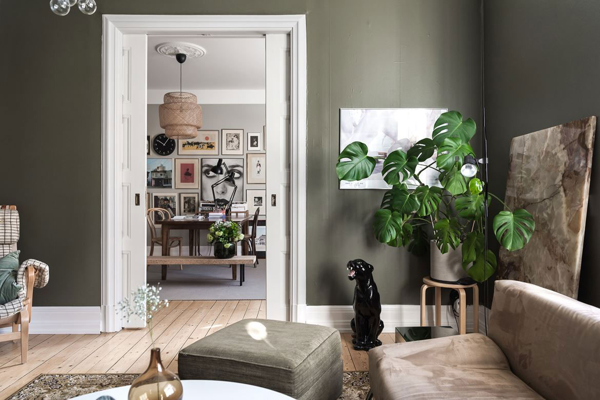 瑞典时尚公寓 | 海报与书籍的完美融合-4