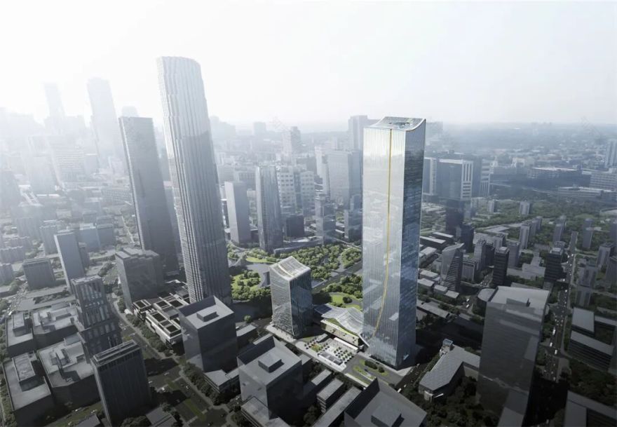 330米!济南第三高楼:中信济南尊项目-1
