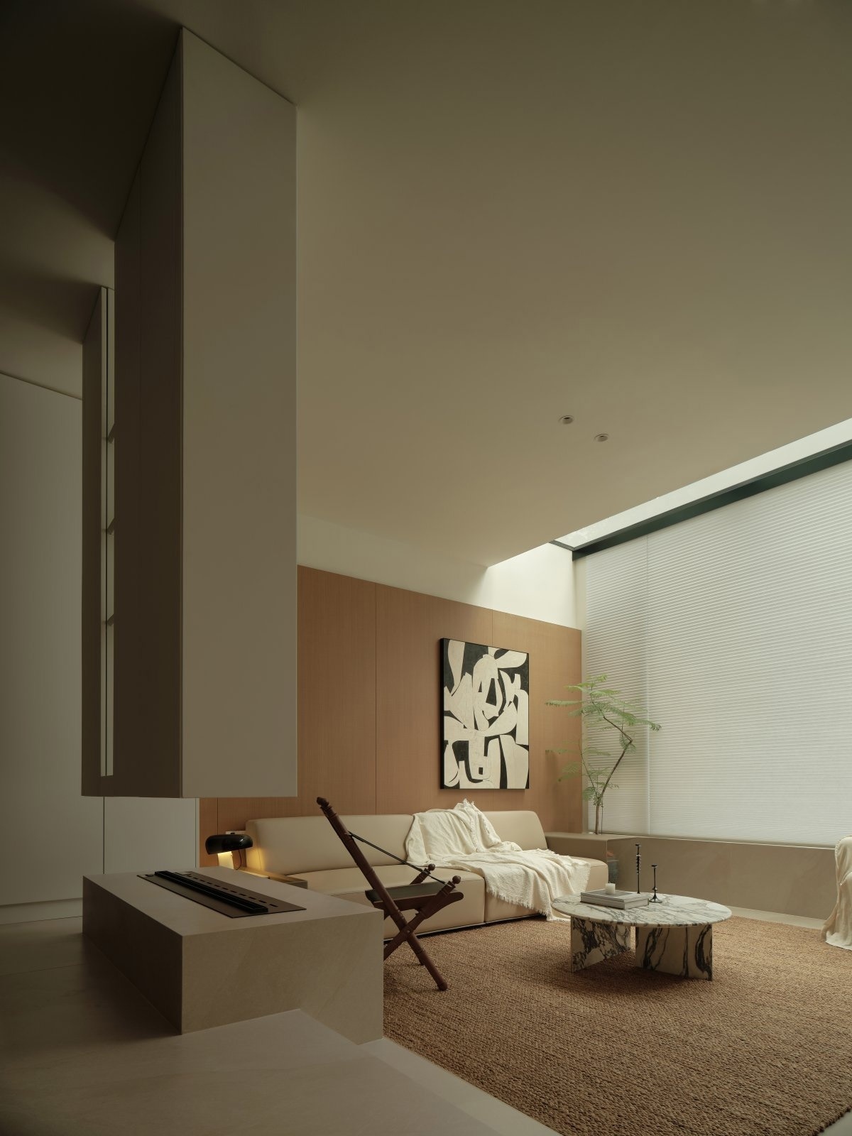 广州住宅沐光而栖跃层丨中国广州丨聿言设计-6