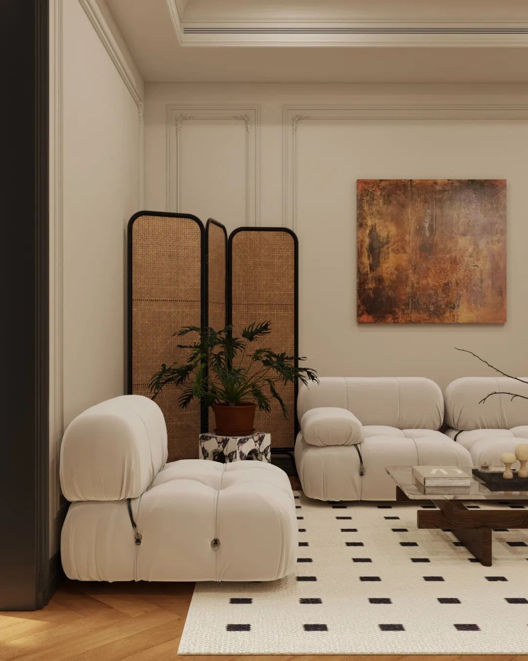 赏湖苑复古法式包豪斯设计丨东木设计-22