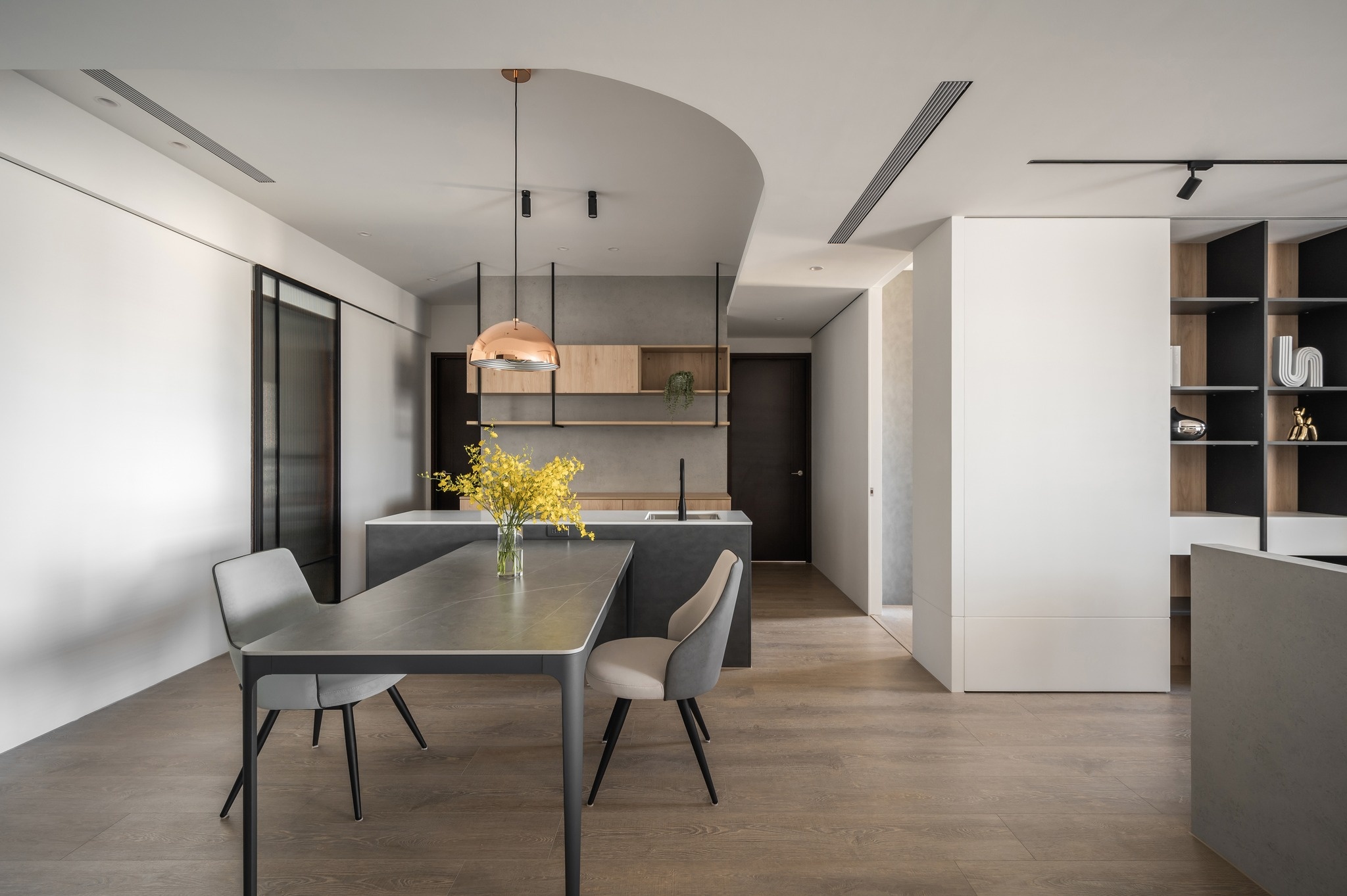 沐光设计 · 圆弧曲面打造柔软家居-8