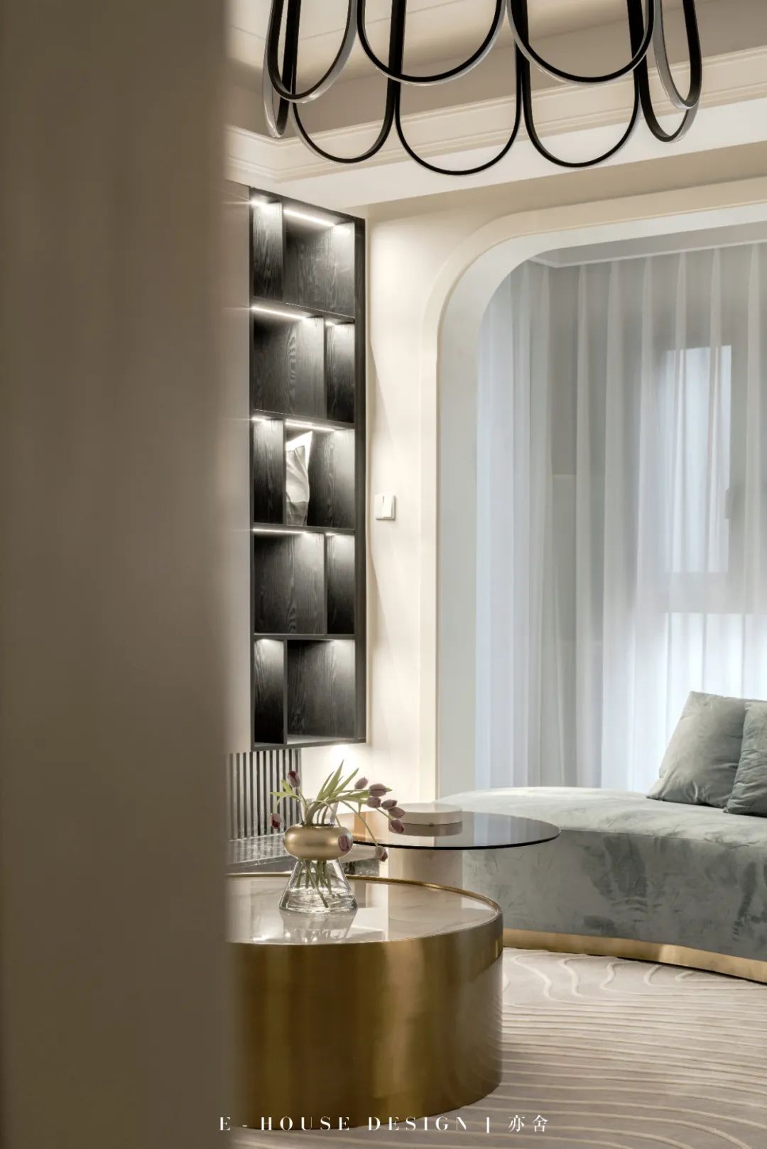 屿光 · 现代轻奢家居空间设计丨中国成都丨陈颖-30