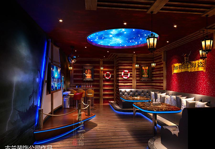 成都金堂吸引力 KTV 古兰装饰原创设计-8