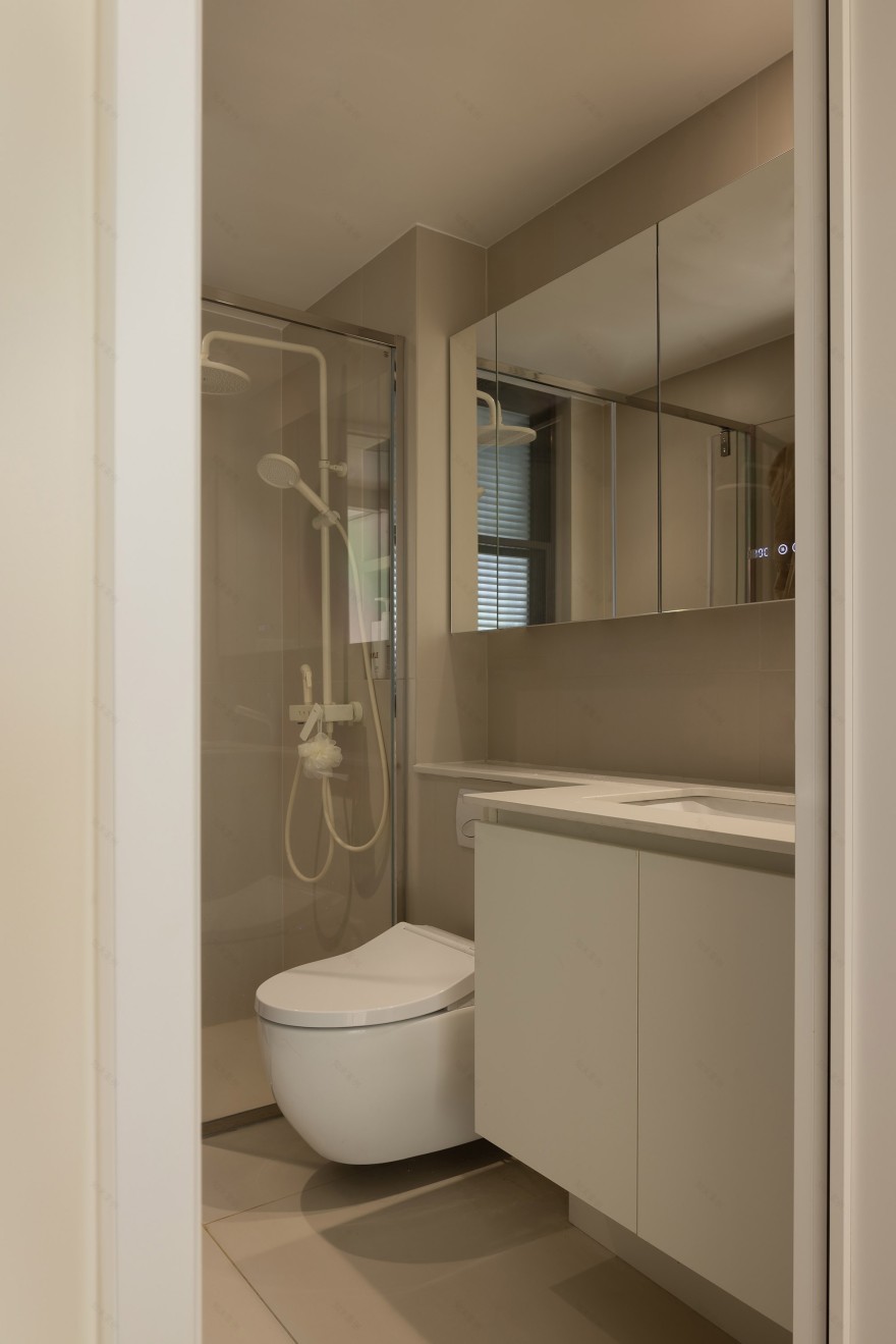 80㎡小户型超暖超温馨“喵星人”之家丨大斌空间-57