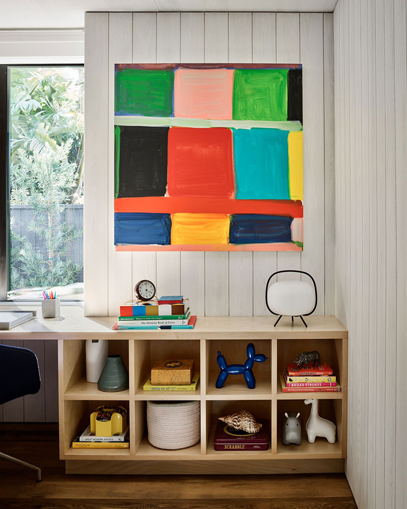 旧金山湾边 70 年代家居翻新，自然材料与多彩元素完美融合-12