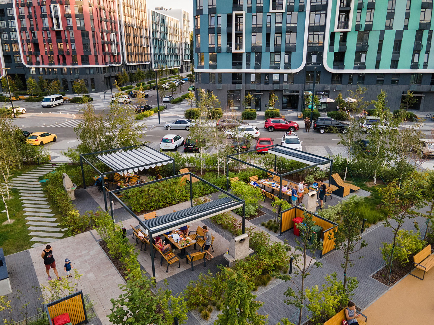 乌克兰 Respublika 住宅区——活力宜居的现代社区-20