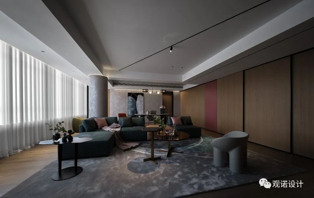 颐和嘉苑现代极简风格设计丨中国台州丨观诺设计-35