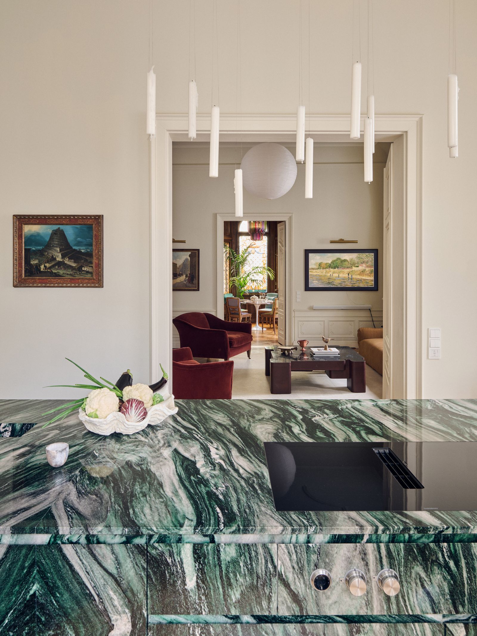 维也纳城市宫殿400平公寓翻新项目丨奥地利维也纳丨Laura Karasinski-28