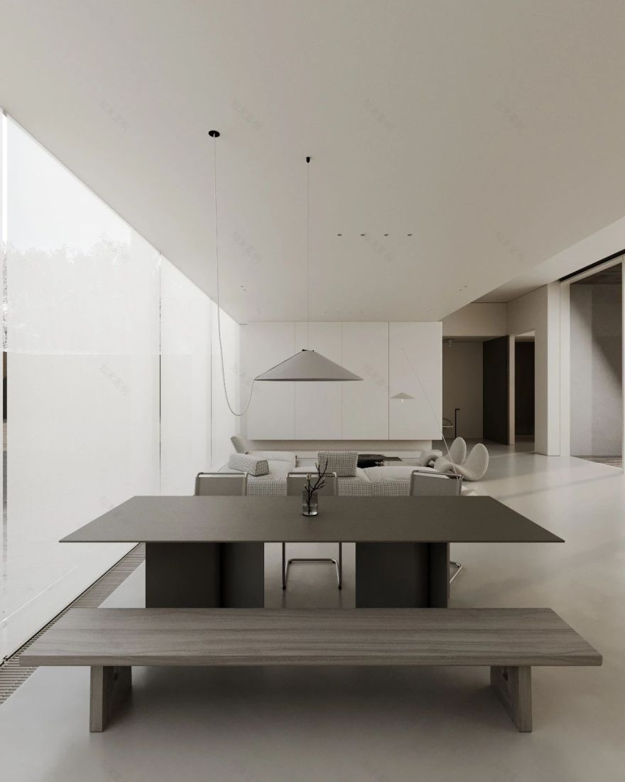 莫斯科地区豪华简约小屋丨俄罗斯莫斯科丨NUMÉRO A,,ATELIER D’INTERIEUR-19