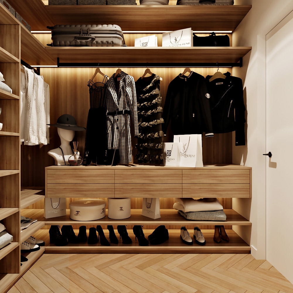 121平，现代简约二层空间设计！-24