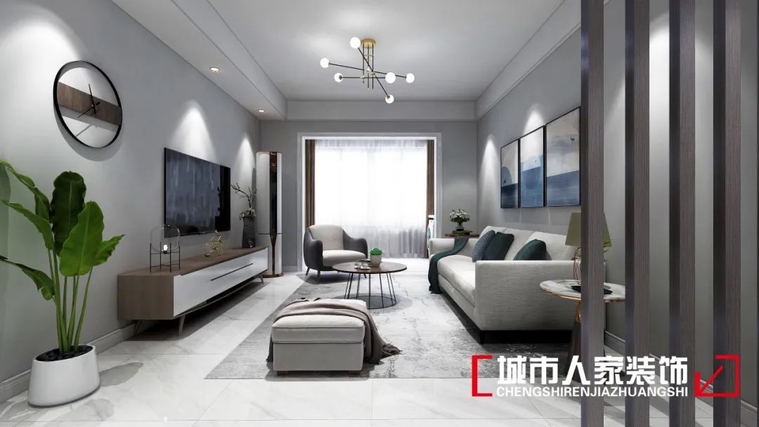 125㎡现代简约,打造质感生活-8