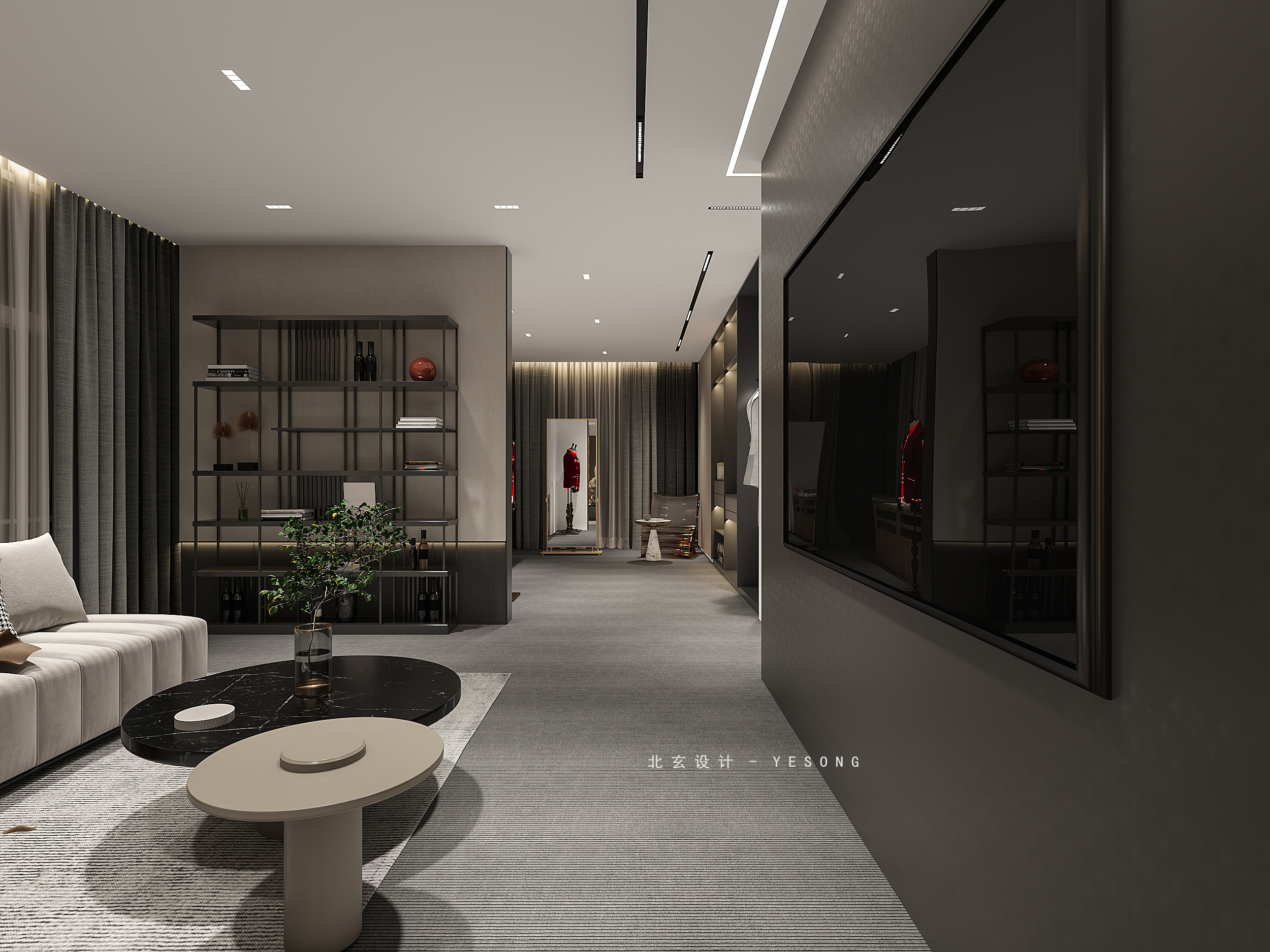 诧寂风女装店设计-9