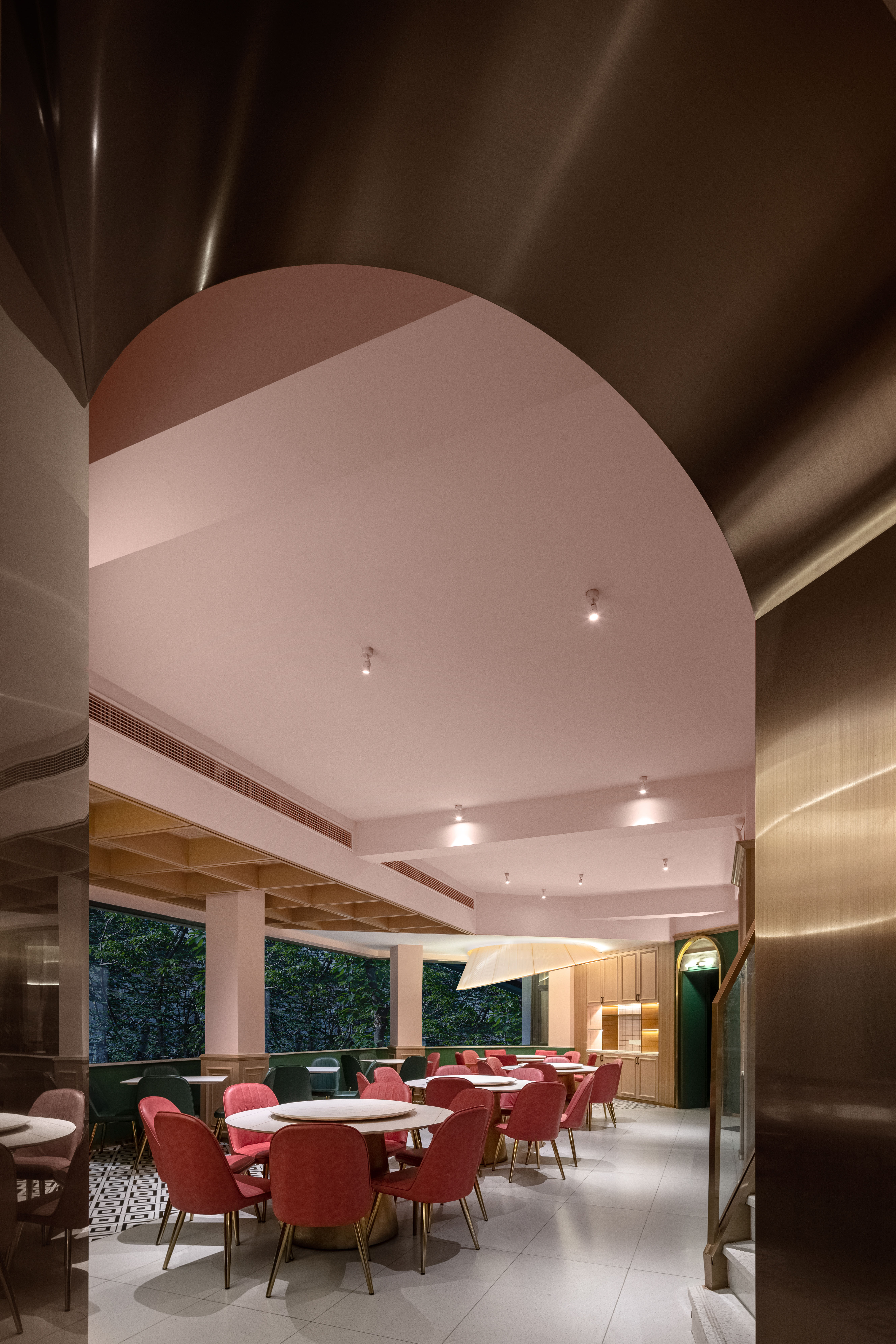 天添饭店（盛隆街店）丨中国成都丨涅磐设计-25