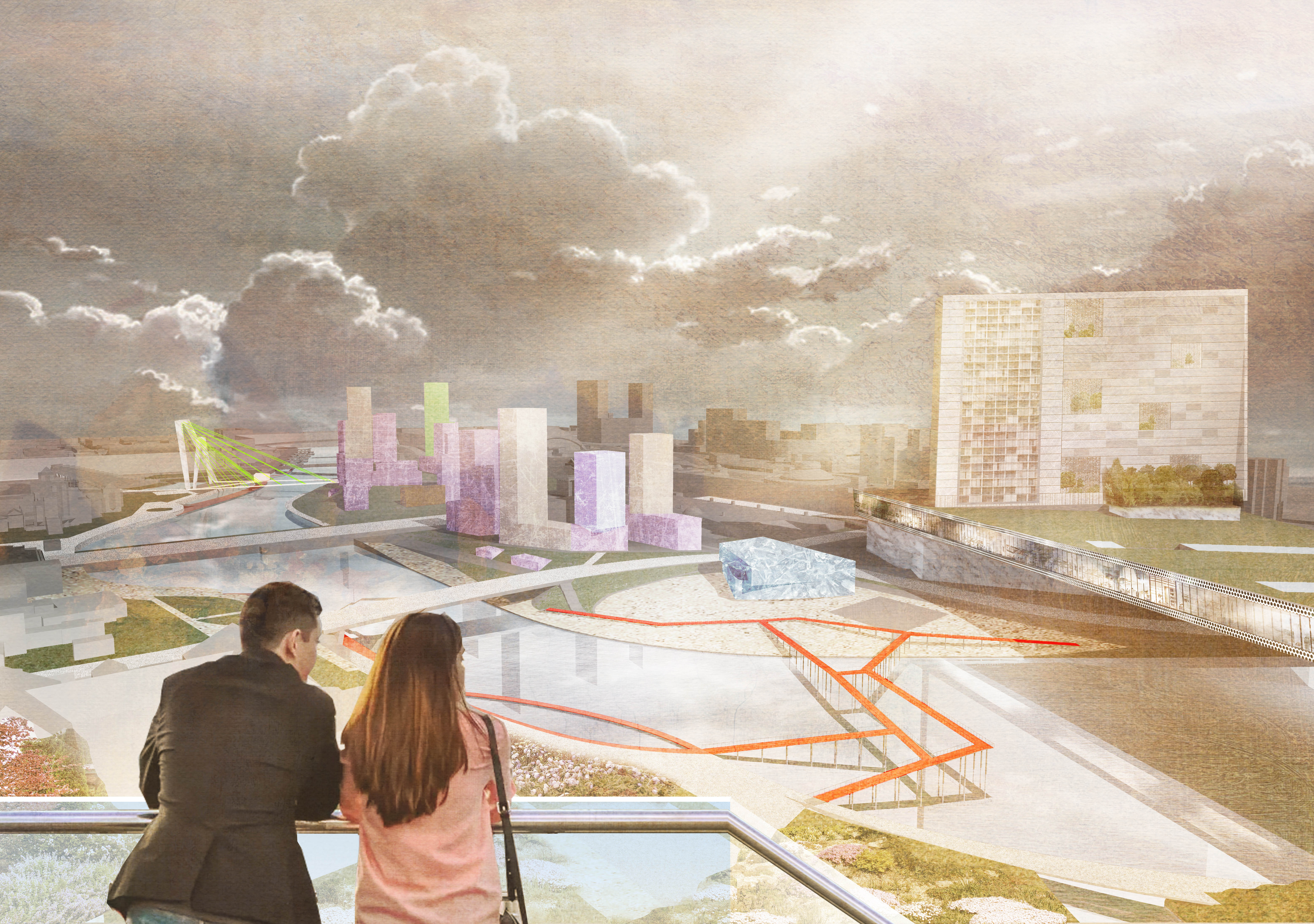 Chelyabinsk 城市 Miass 河滨总体规划-15