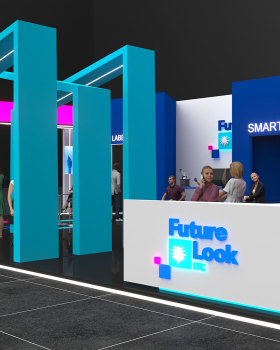 Future·Look Ai Company 展位设计丨沙特阿拉伯丨PROSIDEEG