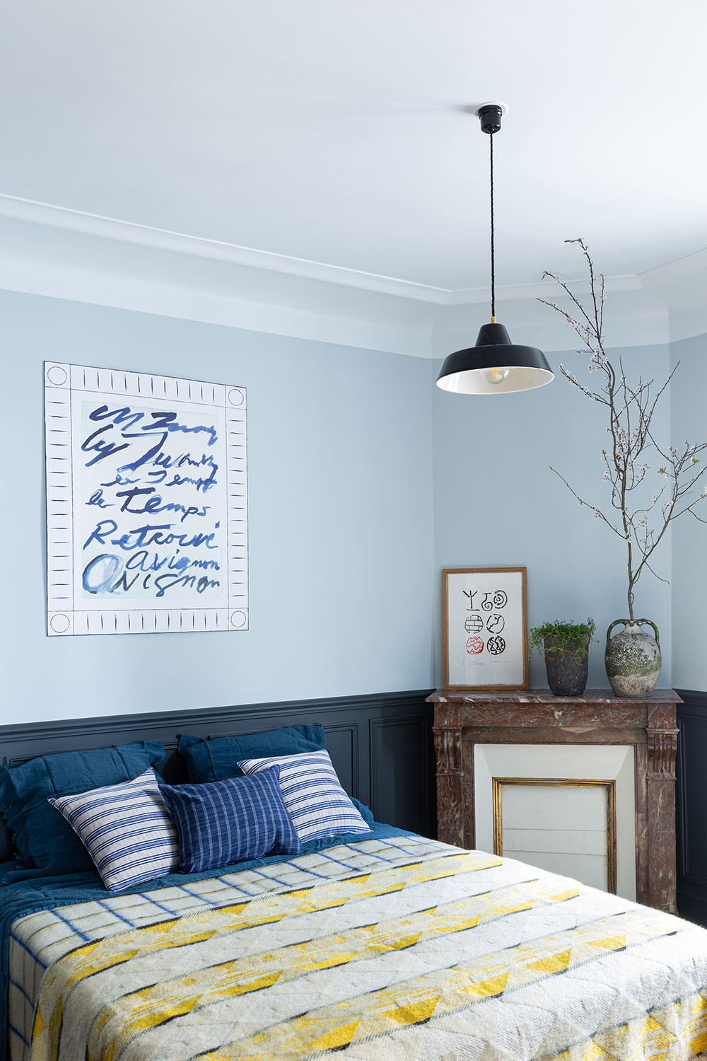 巴黎活力四溢的家庭公寓设计-18