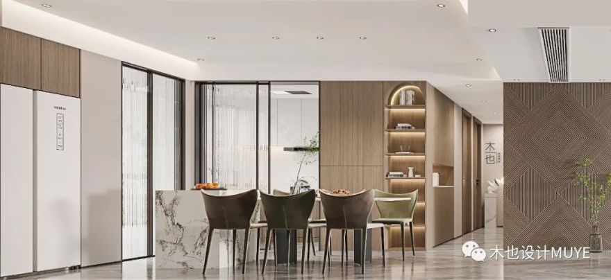 琨瑜府·现代轻奢风格舒适家居设计丨周顺,杨娇-23