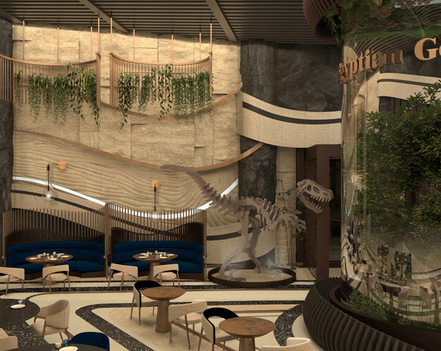 埃及地质博物馆室内设计毕业项目-22