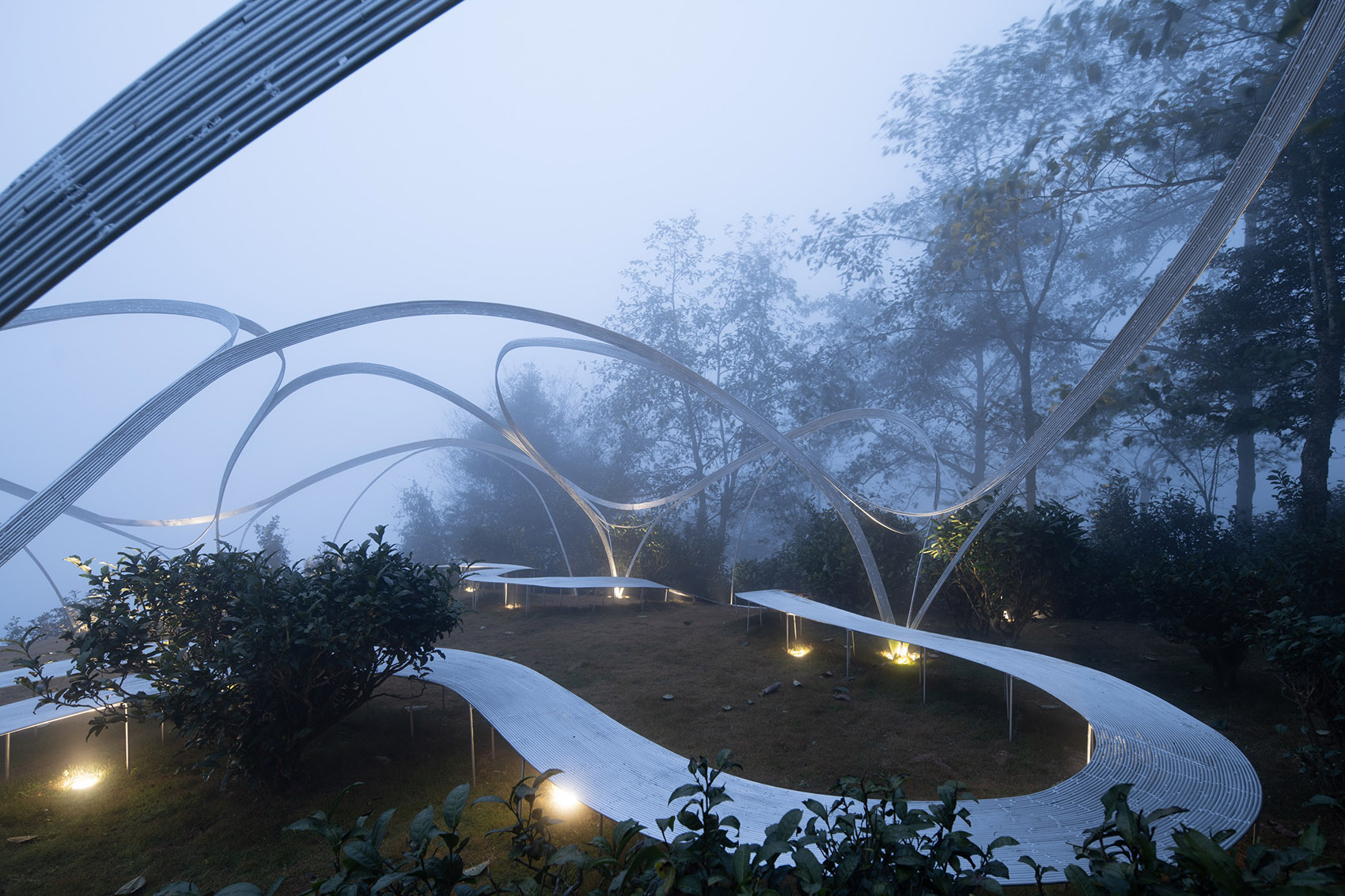 大理无量山一朵茶花高原剧场丨中国大理丨孔祥伟工作室-92