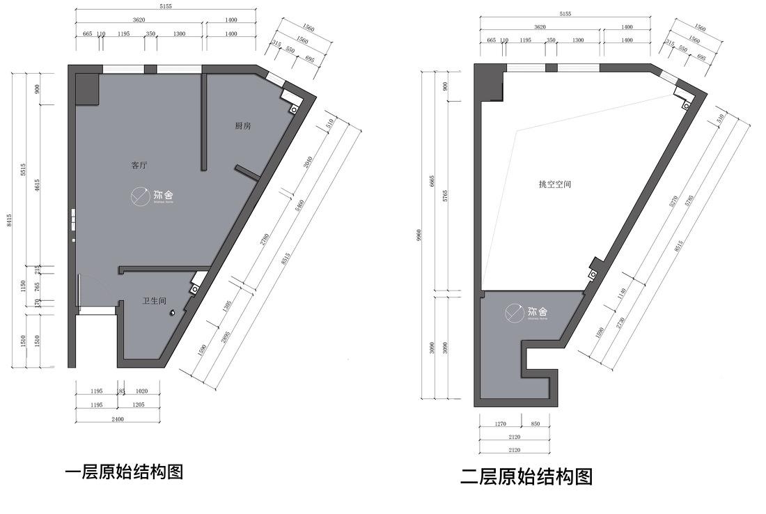 45 平异形 loft 公寓设计-0