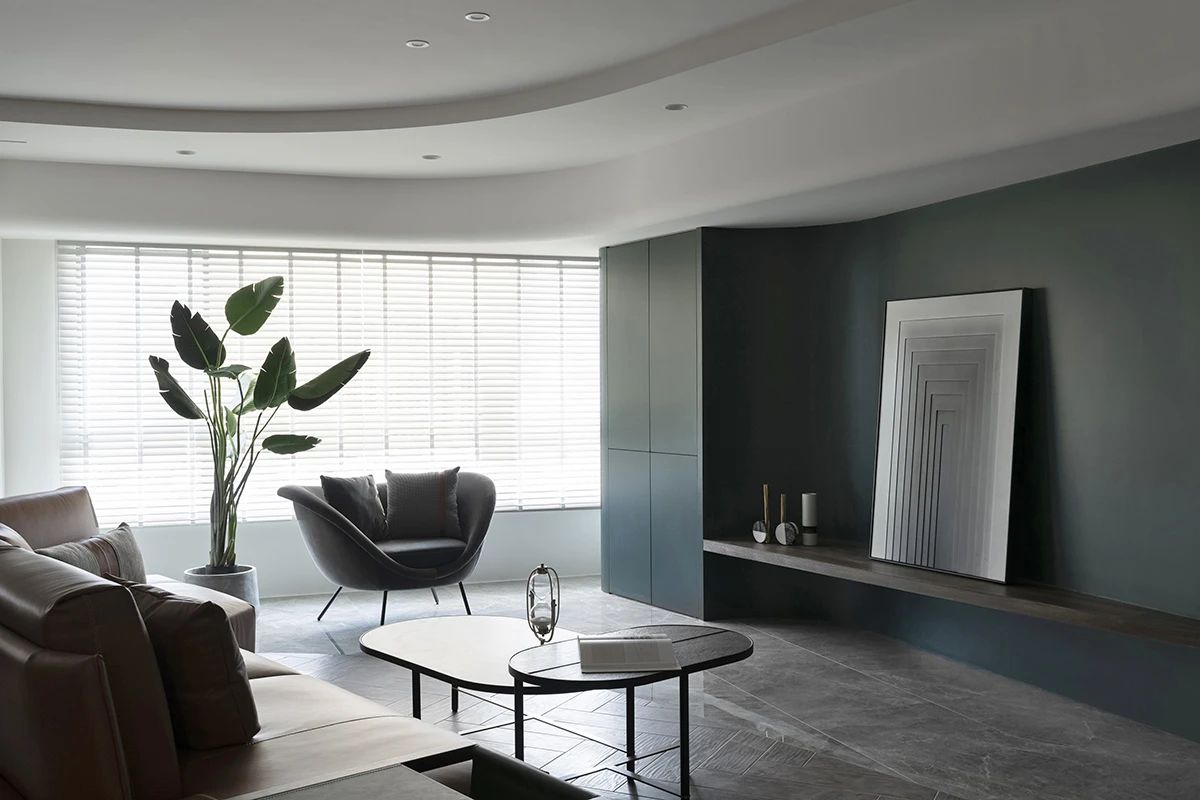 弧线美大平层设计-16