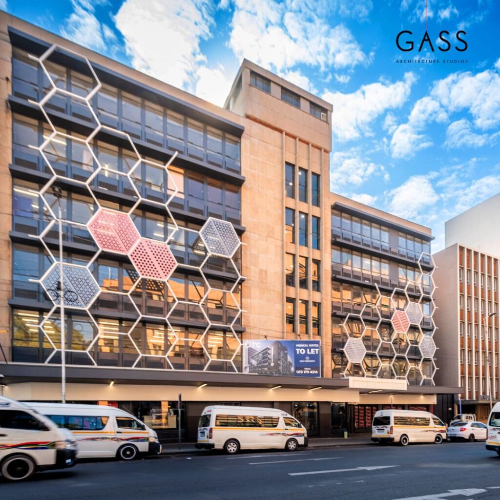 Ina Building近期立面翻新项目丨南非比勒陀利亚丨GASS Architecture Studios-8