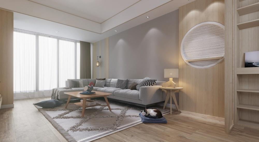 日式风雅居,简约舒适的空间设计-1