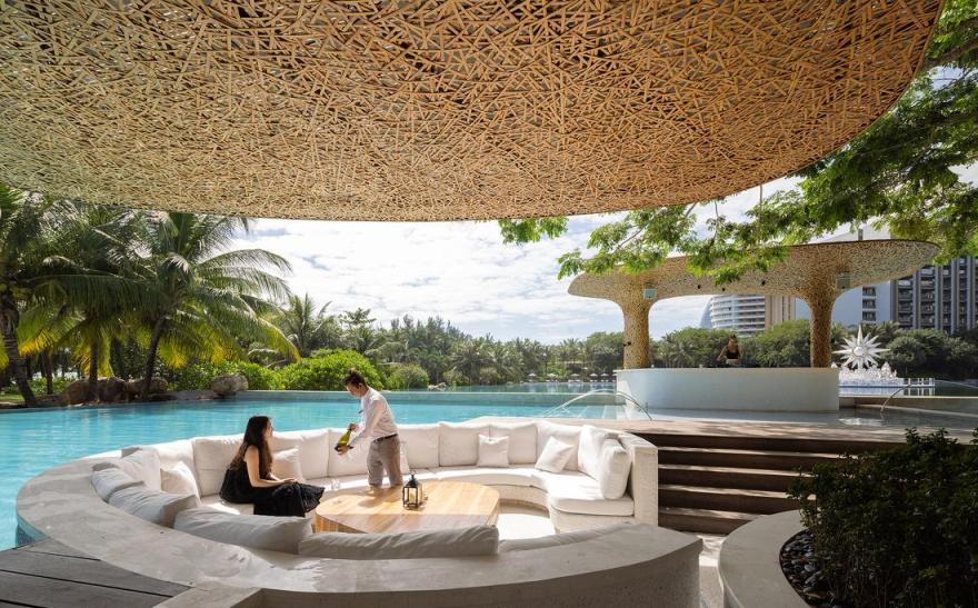 三亚艾迪逊酒店海滩俱乐部丨中国三亚丨Various Associates万社设计-55