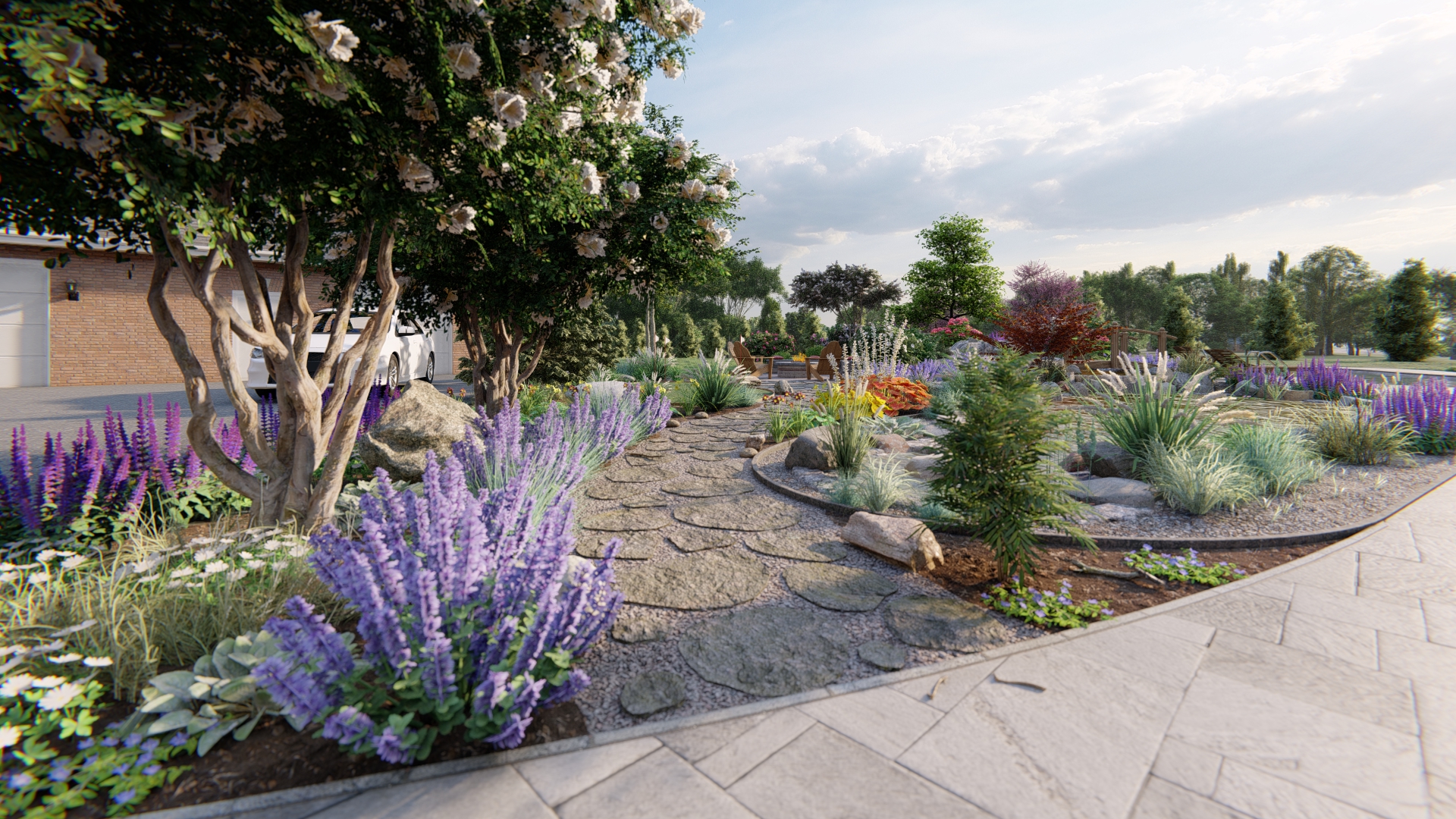 弗吉尼亚的宽敞花园丨美国-8