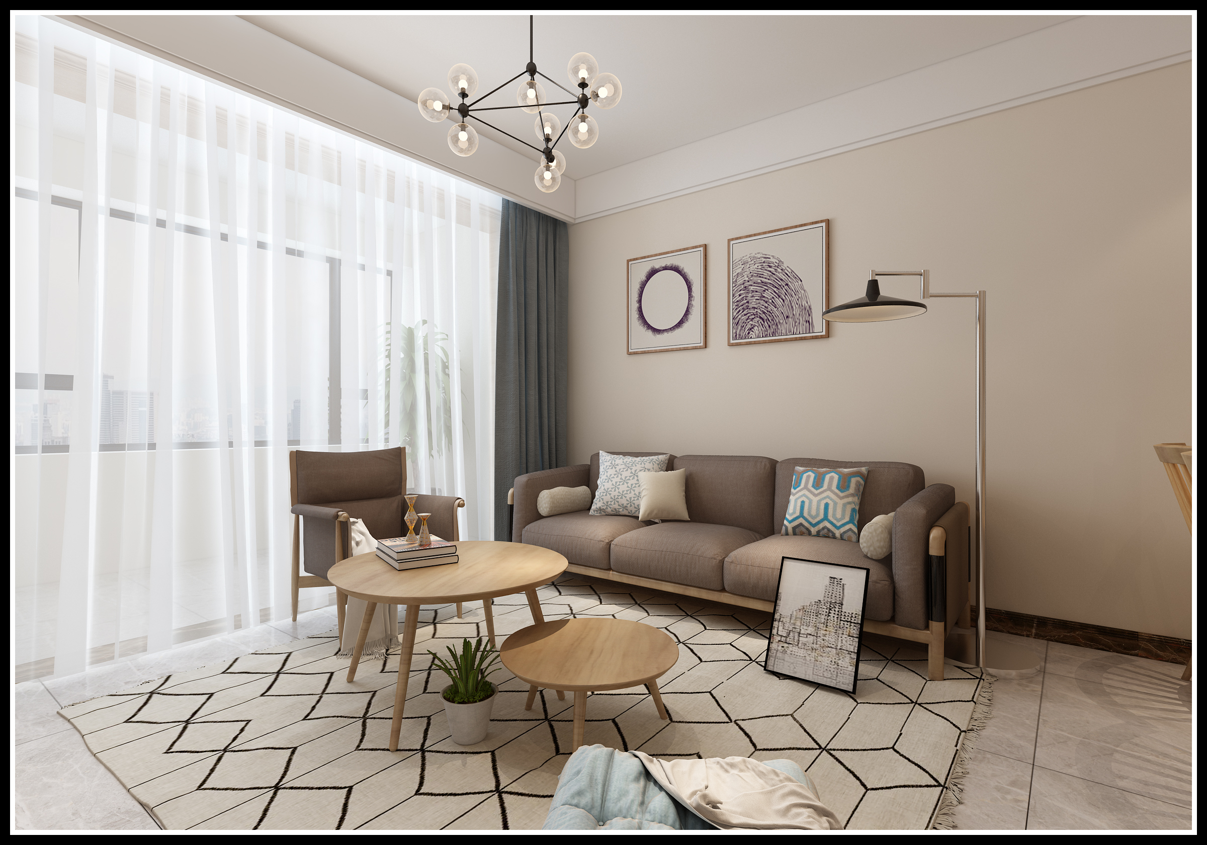 尚东 1956 北欧风居室 | 给孩子天空般的自由-8